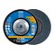 Pferd 7" x 5/8-11 Thd. POLIFAN Flap Disc - Z PSF STEELOX, Zirconia, 120 Grit, Conical 62084 - alternate 1